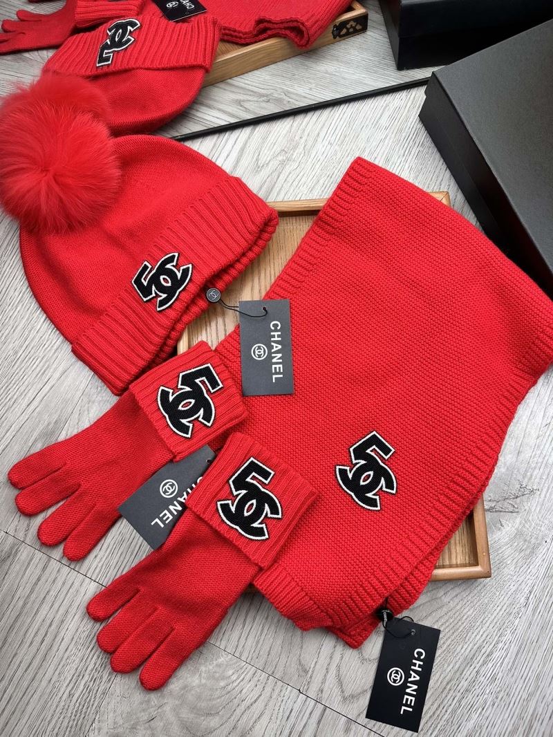 Chanel Caps Scarfs